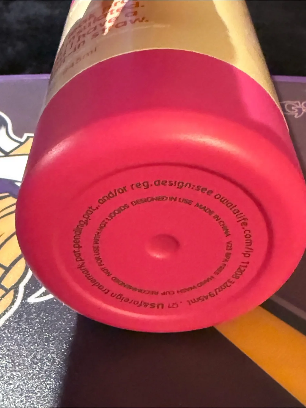 Owala FreeSip 32 oz Pink Water Bottle